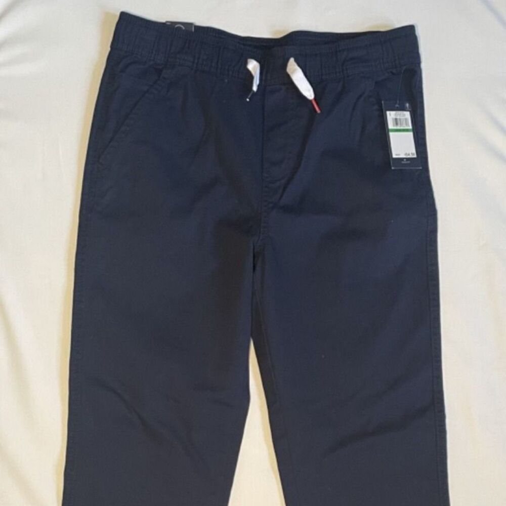 Tommy Hilfiger Chino Clark Stretch, Twill Jogger LG BOYS 14/16 TBFIC06F-405 NWT